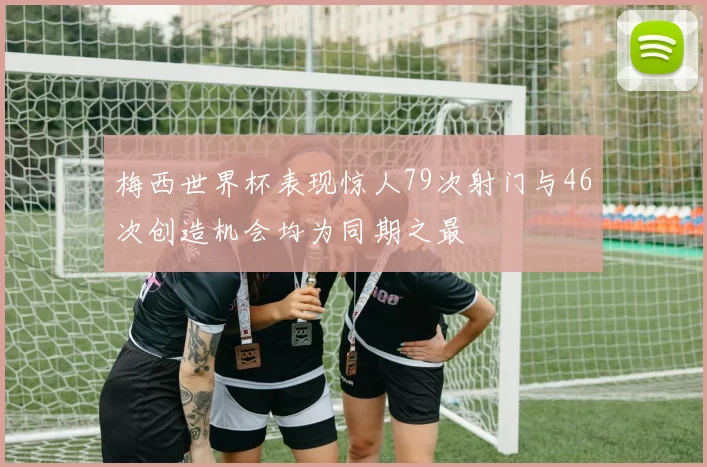 梅西世界杯表现惊人79次射门与46次创造机会均为同期之最